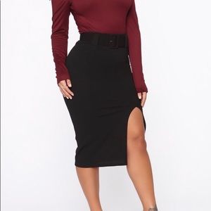 Fashion Nova skirt